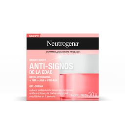 Neutrogena Bright Boost Gel-Crema Facial Anti-edad x 50 g