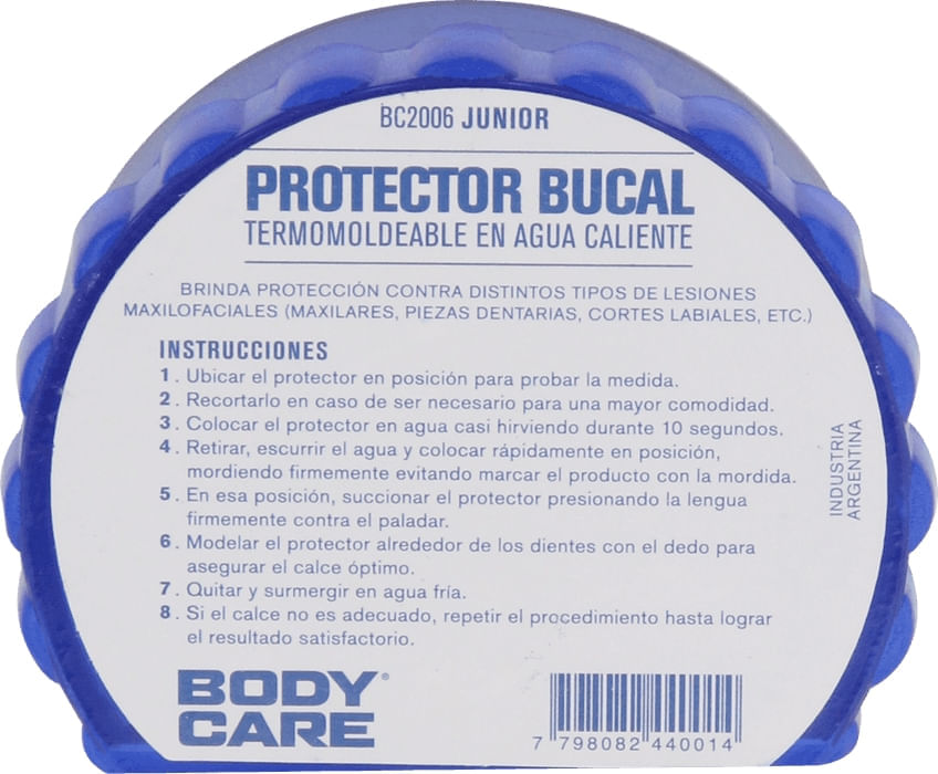 Protector Bucal Kids Niños Termomoldeable 1u