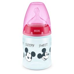 Mamadera NUK First Choice Control Temperatura Disney Mickey Mouse Roja x 150 ml