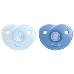 Chupetes Avent Soothies Azul 0-6 M x 2 un