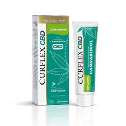 Crema Corporal Curflex CBD con Aroma x 100 g