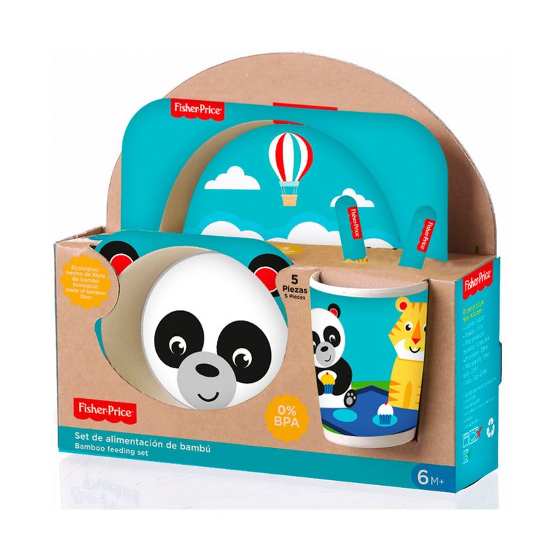 set-fisher-price-de-alimentacion-linea-bamboo-panda