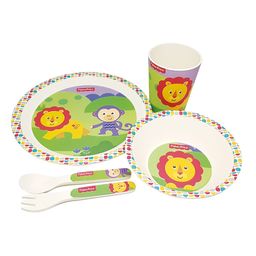 Set Fisher Price de Alimentación Línea Bamboo León