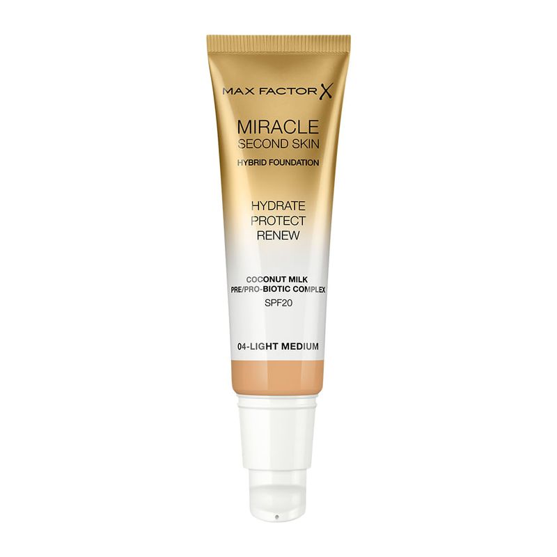 base-de-maquillaje-max-factor-miracle-second-skin-hydrate-foundation-x-30-ml