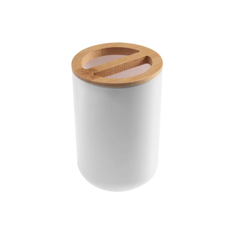 Vaso para Cepillo Dental Simplicity Madera