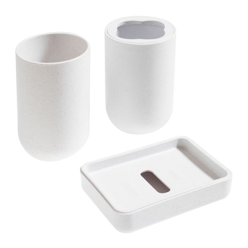 Vaso para Cepillo Dental Simplicity Madera