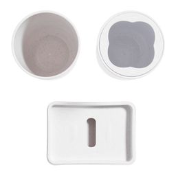 Set de Baño Simplicity Stone x 3 un