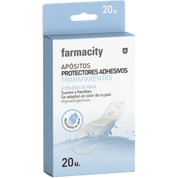 Apósito Protectores Adhesivos Farmacity Transparentes x 20 un