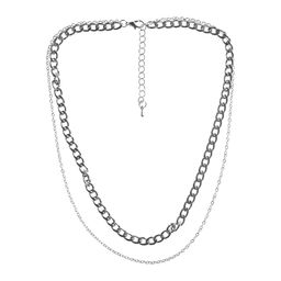 Collar Wav con Doble Cadena