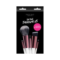 Set de Brochas de Maquillaje Fascino Tools Treasure x 5 un