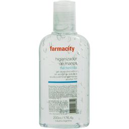 Alcohol en Gel Farmacity Bactericida x 200 ml