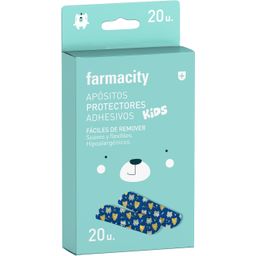 Apósitos Adhesivos Farmacity Kids Celestes x 20 un