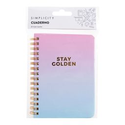 Cuaderno Anillado Simplicity Chico Stationery