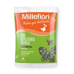 Cera Depilatoria Millefiori Vegetal en Perlas x 100 g