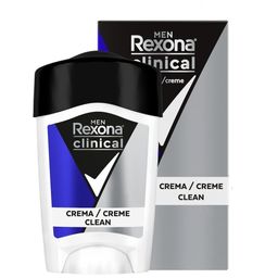 Desodorante Antitranspirante Rexona Clinical Men en Crema x 48 g