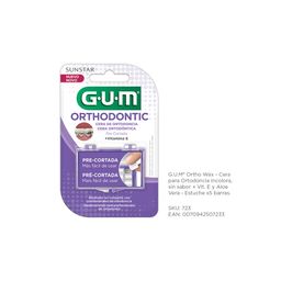 Cera Gum de Alivio para Ortodoncia Neutro x 5 un