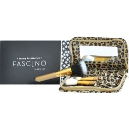 Set de Brochas Fascino Estuche Animal Print x 4 un