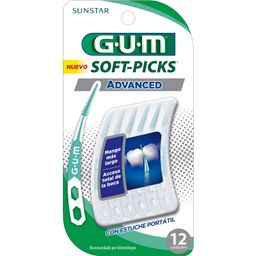 Palillos Interdentales Gum Soft-Picks Advance x 12 ud
