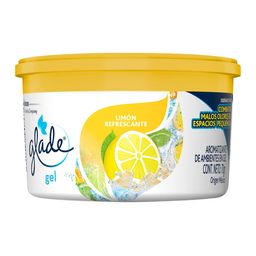 Aromatizante de Ambientes Glade Mini Gel Hogar Limón x 70 g