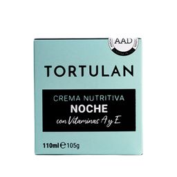 Crema Facial Nutritiva Tortulan Noche Vitamina A y E x 110 ml