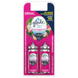 Repuesto Aromatizador de Ambientes Glade Potpourrí 2 un x 12 ml c/u