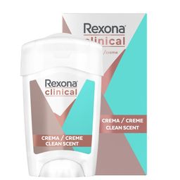 Desodorante Antitranspirante Rexona Clinical Clean Fresh Women en Barra x 48 g