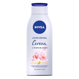 Loción Corporal Nivea Cereza y Aceite de Jojoba para Piel Normal a Seca x 400 ml