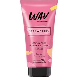 Crema para Manos y Cuerpo Wav Fresa x 60 g