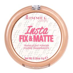 Polvo Traslúcido Rimmel Insta Fix & Matte Powder