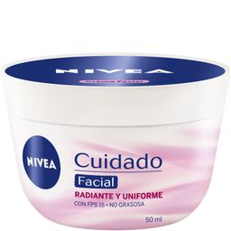 Crema Facial Nivea Cuidado Radiante y Uniforme x 50 ml
