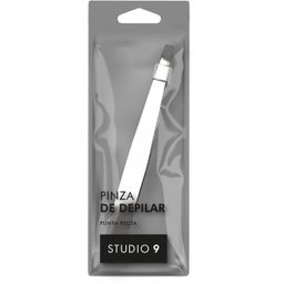 Mini Pinza de Depilar Studio 9 Punta Recta