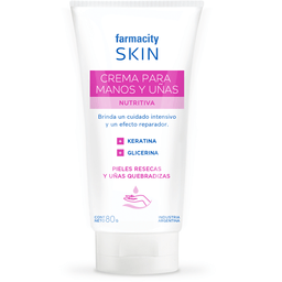 Crema para Manos y Uñas Farmacity Skin Nutritiva x 80 g