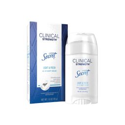 Desodorante Secret Clinical Strength Light & Fresh en Barra x 45 g