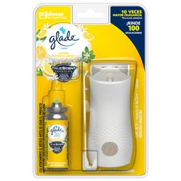 Aromatizante de Ambientes Glade Toque Limón Aparato + Repuesto x 9 g