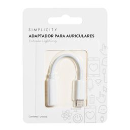 Adaptador de Auriculares Simplicity A Lightning