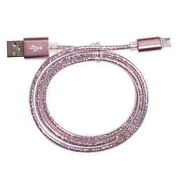 Cable Usb Simplicity con Glitter Android