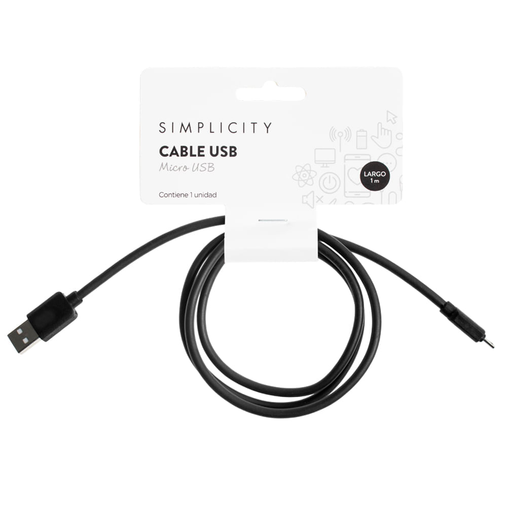 cable-simplicity-usb-micro-negro-x-1-m-simplicity