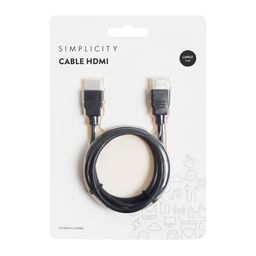 Cable Simplicity HDMI x 1 m