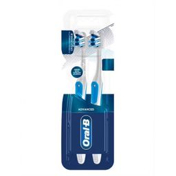 Cepillo Dental Oral-B 7 Beneficios Compact x 2 un