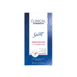 Desodorante Secret Clinical Strength Powder Protection en Barra x 45 g