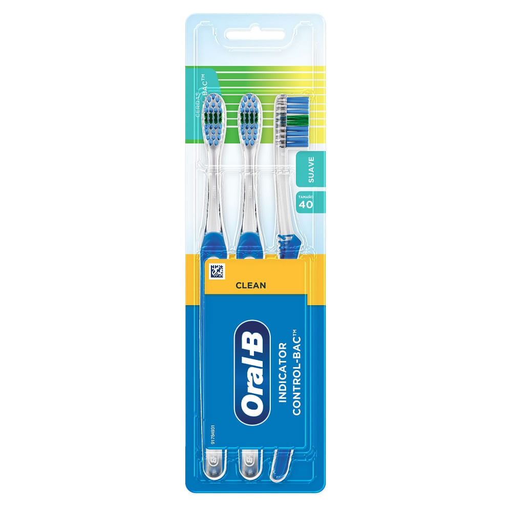 CEPILLO DENTAL ORAL B INDICATOR 2PACK - SEGOMARKET