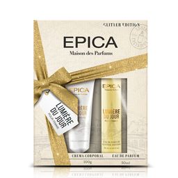 Set EDP Bless Epica Glitter Lumiére Du Jour x 50 ml + Crema Corporal x 100 g