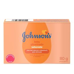 Jabón en Barra Johnson's Glicerina x 80 g