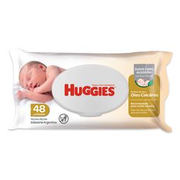 Toallas Húmedas Huggies Cuidado y Nutrición Oleo Calcáreo x 48 u