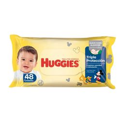 Toallas Húmedas Huggies Triple Protección x 48 un