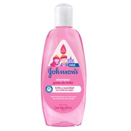 Shampoo Johnson's Baby Gotas de Brillo x 400 ml