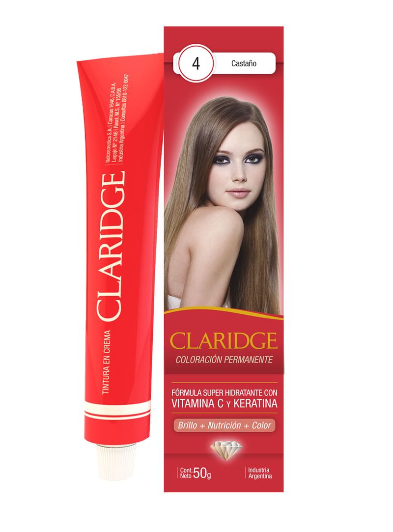 coloracion-permanente-en-crema-claridge-4-castaño-x-50-gr