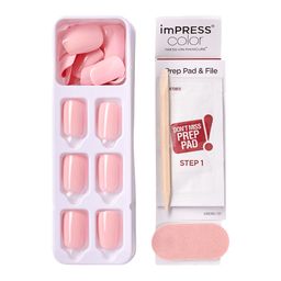 Uñas Postizas Press on Impress Color Petal Pink