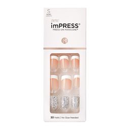 Uñas Postizas Press on Impress Nails Tuxedo