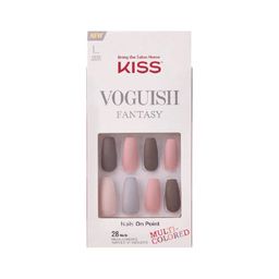 Uñas Postizas Glue on Kiss Voguish Fantasy Chillout